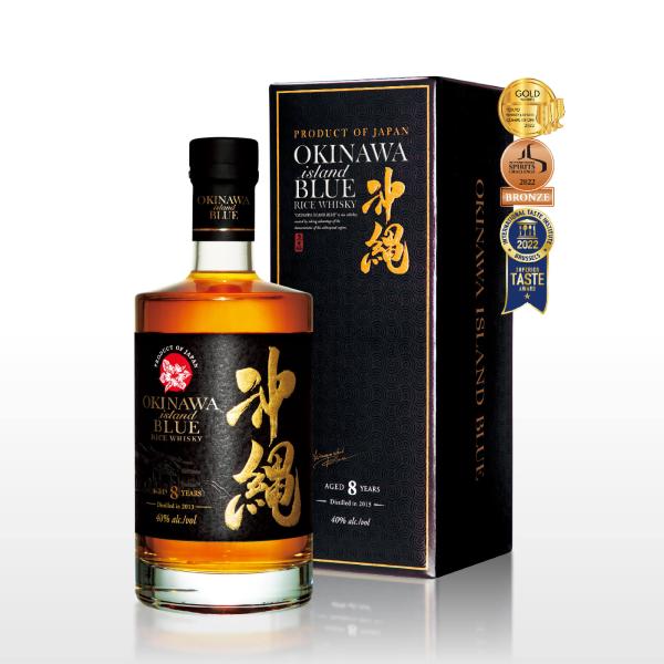 久米仙 沖縄 ISLAND BLUE 8年 40度 ウイスキー 700ml(通常箱 久米仙 沖縄 ISLAND BLUE 8年 40度 ウイスキー 700ml(通常箱