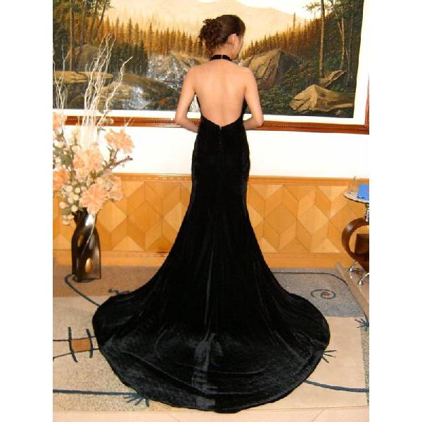 Pk023bパーティードレス ベルベット カラードレス黒バックスタイルが魅力 P023b 久美ドレスハウス 通販 Yahoo ショッピング