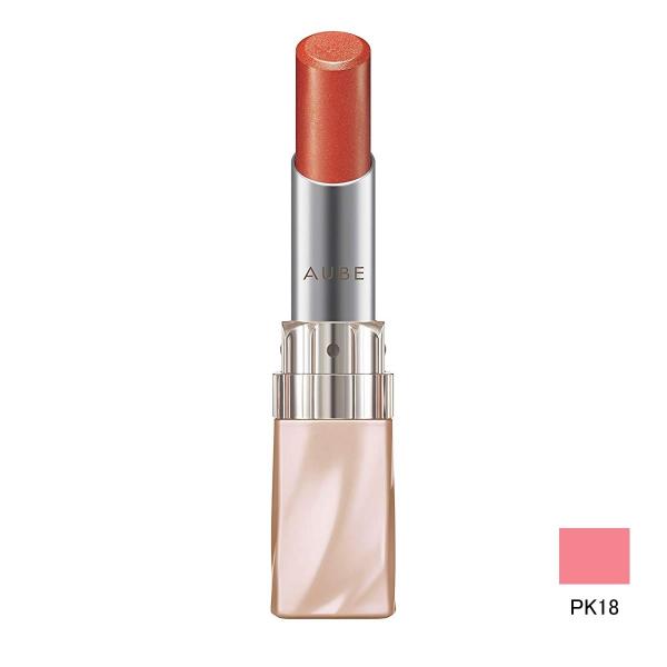 オーブ 花王 なめらか質感ひと塗り ルージュ PK18 3.8g : くもくも 