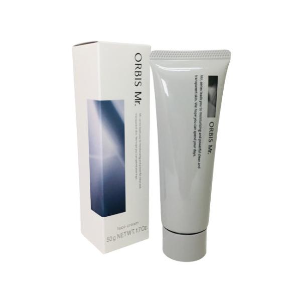 [関連ワード : 医薬部外品 クリーム 乾燥 テカリ  肌荒れ うるおい 無香料 無着色 弱酸性 アルコールフリー パラベンフリー メンズ ]商品名：オルビス ミスター モイスチャライジングクリーム 50g