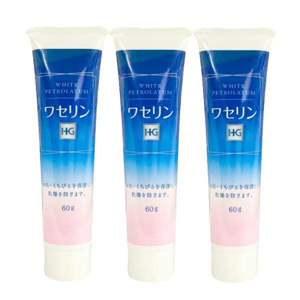 大洋製薬 ワセリンHG チューブ 化粧用油 60g ×3個セット
