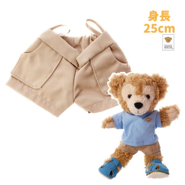ダッフィーSS用ショートパンツ★バナナ柄★ホワイト★ぬいぐるみ服 ダッフィー用ショートパンツ バナナ柄 ホワイト テディハウス ぬ