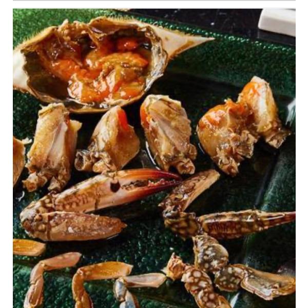 ★【西麻布韓国料理宮(KUNG)】カンジャンケジャン(北海道産ワタリガニの醤油漬け) 500g タレ含み - 渡り蟹醤油漬け