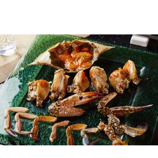 【西麻布韓国料理宮(KUNG)】カンジャンケジャン(北海道産ワタリガニの醤油漬け) 500g タレ含み - 渡り蟹醤油漬け
