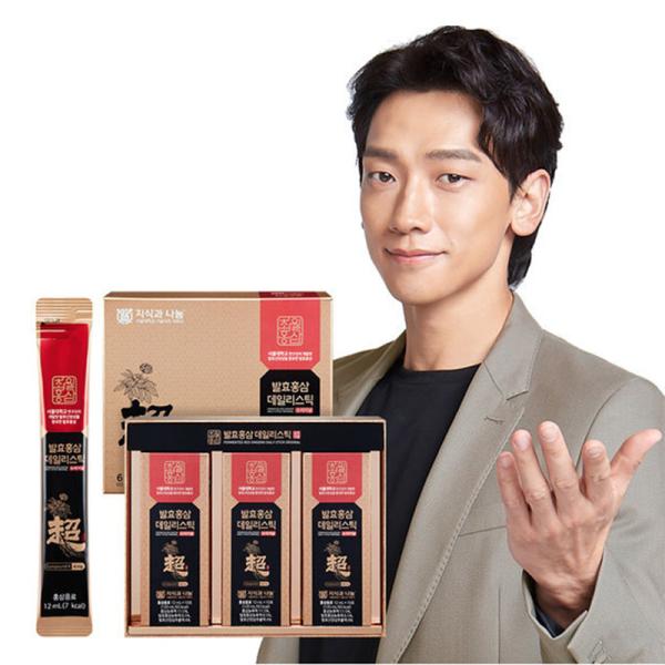 【超越紅参】発酵紅参 デイリースティック 360ml（12ml×30包）