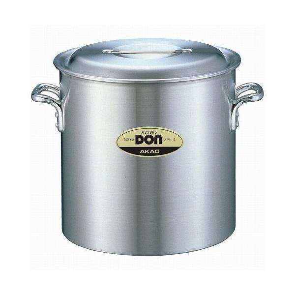 アカオDON硬質アルミ寸胴鍋 48cm 蓋付き アカオアルミ アカオ DON 硬質アルミ寸胴鍋 48cm プロ仕様