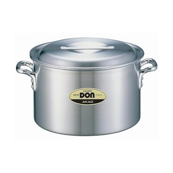 新品未使用！アカオ ＤＯＮ 硬質アルミ半寸胴鍋 33cm プロ仕様 業務用鍋 アカオアルミ アカオ DON 硬質アルミ半寸胴鍋 33cm プロ仕様、業務