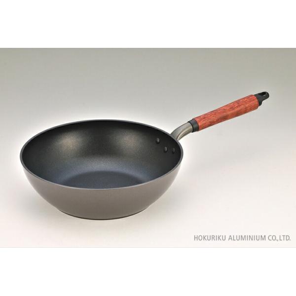 北陸アルミニウム フライパン IH ウー・ウェンパン+ (本体のみ) 28cm
