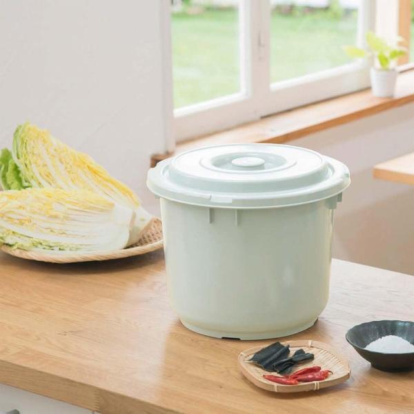 漬物桶、 トンボ漬け物容器丸型大型漬け物樽押し蓋付75型,容量75L#01003-4