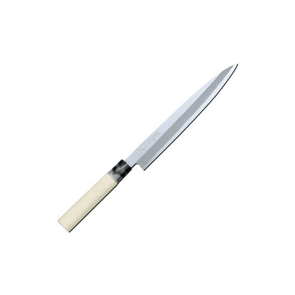 藤次郎　刺身 柳刃　包丁青紙鋼 墨流し　尺　水牛角柄 藤次郎 F-930 柳刃 210mm 白紙鋼シリーズ (樹脂桂柄) F930 柳刃包丁