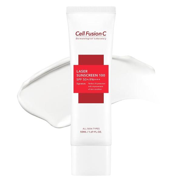 Cell Fusion C セルフュージョンC レーザーサンスクリーン100 SPF50+ PA+++ 日焼け止め UVケア 化粧下地 敏感肌 韓国