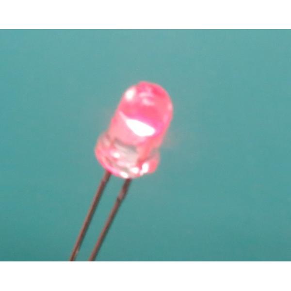 LED 5mm �C�e�^ �� GL5UR64  (100��) �V���[�v��