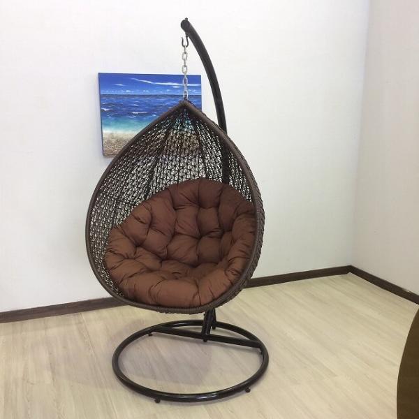 限定商品 の合成樹脂 ガーデン エスニック アジアンの南国風 籐風 ハンギングチェア ハンギングチェア アジアン 南国風 ハンギングチェア ベランダ 屋上家具 和風 屋内外 1103 バリ雑貨 石像のクプクプ アジアン