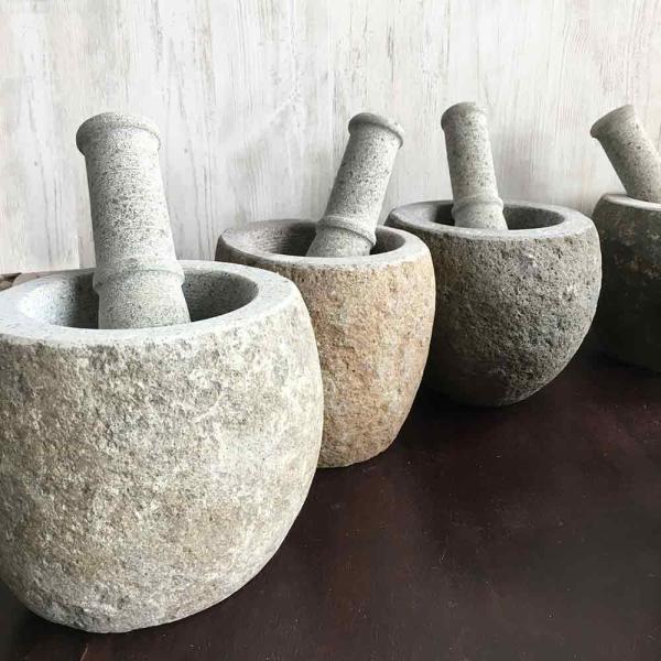天然石すり鉢&すり棒セット 重量感　ザ　石感がたまらない 存在感 天然石すり鉢&すり棒セット 重量感 ザ 石感がたまらない 存在感