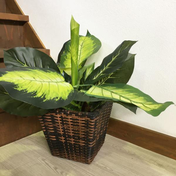 シンセティックラタン 鉢カバー 2色 Mサイズ カゴ おしゃれ アジアン 雑貨 バリ雑貨 インテリア 南国 リゾート風 観葉植物 感謝価格