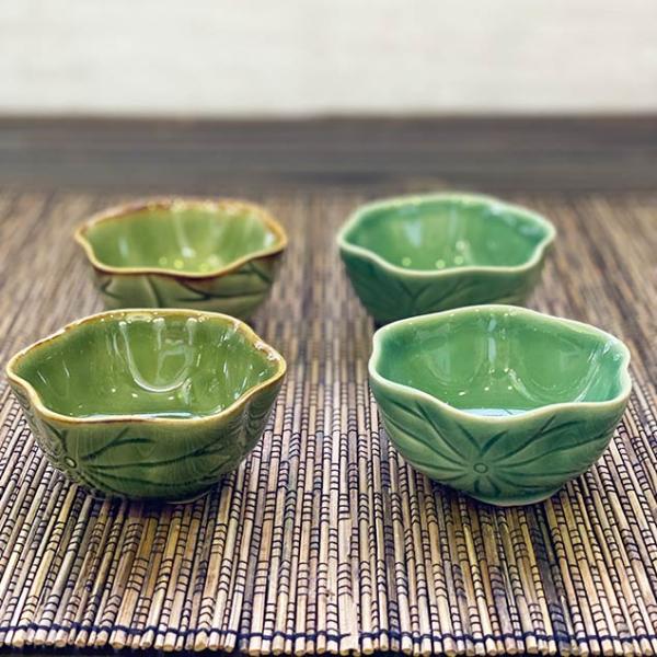ソースディッシュ 小鉢 小皿 セット 2個1セット 2色 グリーン ソース