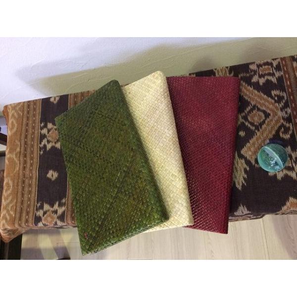 パンダン編み メニューブック 中 台紙８ページ メニューカバー おしながき お品書き 献立表 メニューファイル メニュー帳 メニューブック