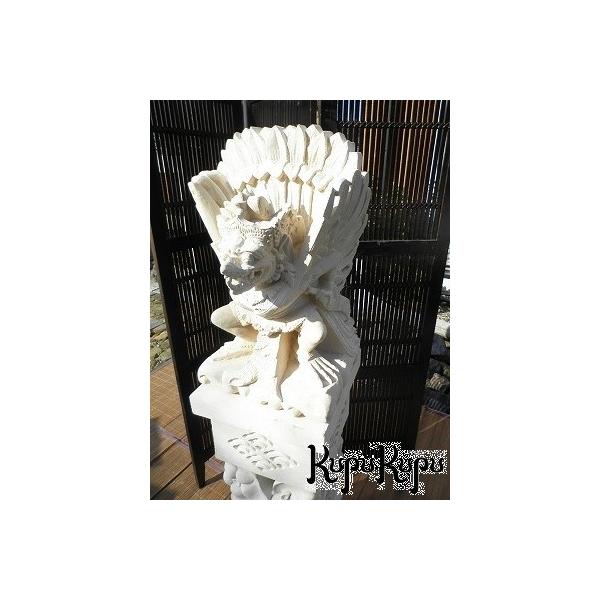 石像 ガルーダ像 H約50cm 石彫刻 ガルダ 庭 ガーデン オブジェ バリ島