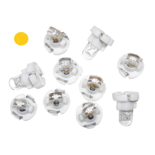 単価は1個あたりです。※12V車用です。車種や取り付け場所によっては瞬間的な突入電流でLEDが破損することがありますのでその場合はサージ対策を施してください。 ※極性がありますので点灯しない場合は逆向きに入れてください。(逆向きのまま電圧を...