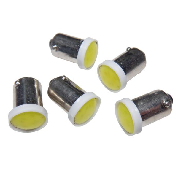 LED BA9s 10個 COB 低頭タイプ 白