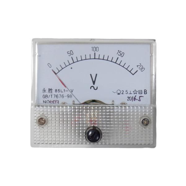 単価は1個あたりです。ダイレクト型。サイズ55mm*65mm、奥行き60mm。開口穴径φ50mm。 ※指針の0調整はメーター下部中央の黒色のネジでできます。