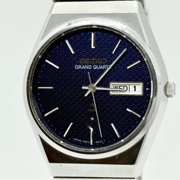 SEIKO（セイコー） GRAND QUARTZ グランドクォーツ 4843-8050 ネイビー