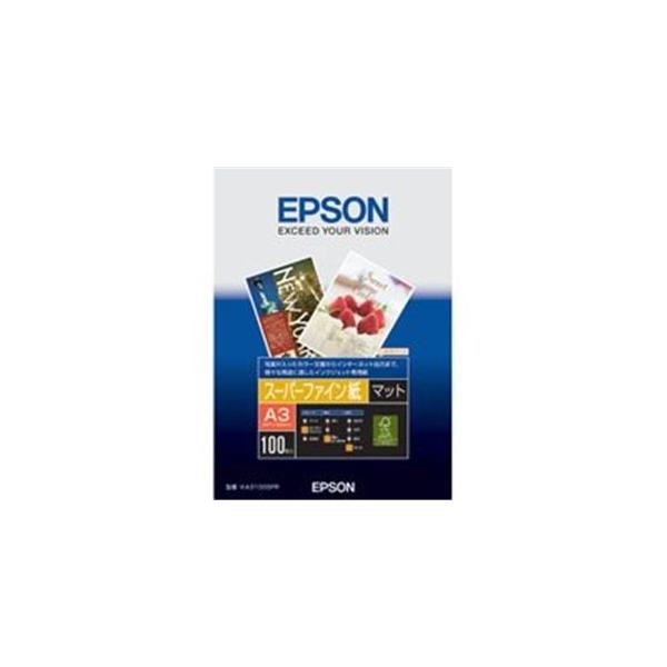 (業務用30セット) エプソン EPSON スーパーファイン紙 KA3100SFR A3 100枚