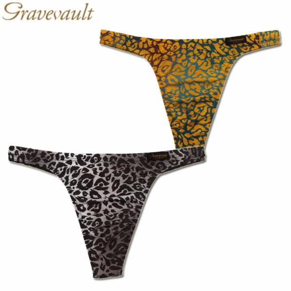 Gravevault（グレイブボールト） メンズTバック NEO LEOPARD ネオ