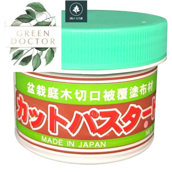 カットパスター 松柏さつき用 190g ハナゲン 盆栽 庭木切口被覆塗布材