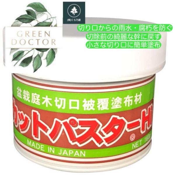 ハナゲン カットパスター Hi 雑木用 190g 盆栽 切口塗布材 盆栽道具