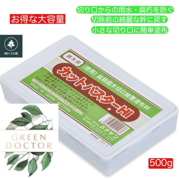 ハナゲン カットパスターHi 雑木用500ｇ 癒合剤 ガジュマル 切り株