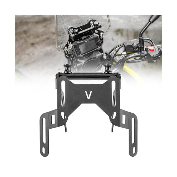 VANCROSER バイク用 スクリーン クランプバー付き スクリーン