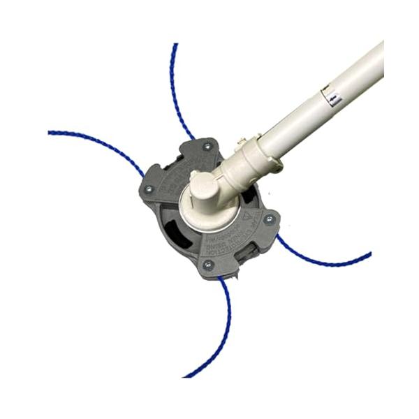 ブラック/-/-・パッケージ個数:1・分解不要、本体から取り外し不要でナイロンコードを差し込むだけで草刈りができるぱぱっと簡単手間なしカッターとにかく簡単手軽に草刈りがコンセプトのアイテムです。・(1)コードを差し込むだけで使える：分解不要...