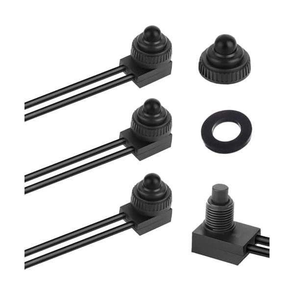 ブラック/-/-・パッケージ個数:1・・高性能接点材質：本製品は高品質銅質スイッチ接点を採用し、電流伝送の安定性と信頼性を確保し、最大負荷電流は3アンペアに達し、多種の電気機器の需要を満たし、耐久性と安全性を確保する。・・専門レベルの取り付...