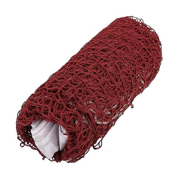 レッド/-/-・????標準的なサイズ本製品は6.1x0.76mで、競争の標準に従って設計されています。メッシュは1.8×1.8 cm（0.7x0.7インチ）、ちょっどいいサイズで、ボールがメッシュを通り抜けることを効果良く防げます。・??...