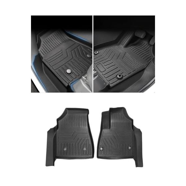 Cartist 新型 ヴォクシー ノア 90系 に適用 フロアマット 1列目用 立体カーマット 車用 3Dフロアマット インパネ一体型専用 立体