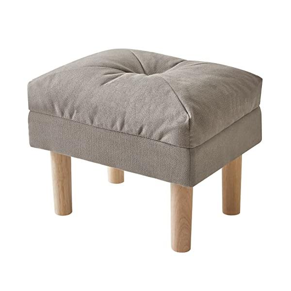 グレー/-/-・Color:グレー・足をリラックス 丈夫で耐久性のある木製の脚と高密度のスポンジパッドで、足をリラックスさせ、背中やお尻への負担を軽減します。・多機能スツール： このフットスツールは、足を休めるだけでなく、玄関に置いて靴を履...