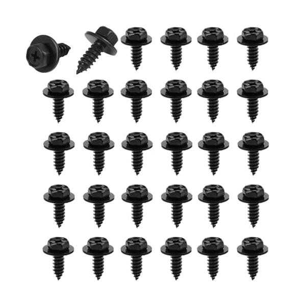 30個セット/-/-・Color:30個セット・パッケージ内容六角ネジ30本セット。サイズ：約23*6mm。軽量でコンパクトなので、使いやすく、保管も簡単です。・高品質六角頭ネジは高品質の炭素鋼素材で作られており、強くて耐久性があり、硬度が...