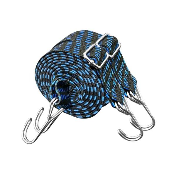 青い/S（最長1.2m/TLS-BLUE-1M-2・Size:S（最長1.2m・商品詳細商品内に含む：荷物固定ゴムバンド2本セット。ポリエステル（表面）＋天然ラテックスゴム（内部）を採用し、最大2.5倍まで伸縮可能。サイズは長さ1.2m/1...