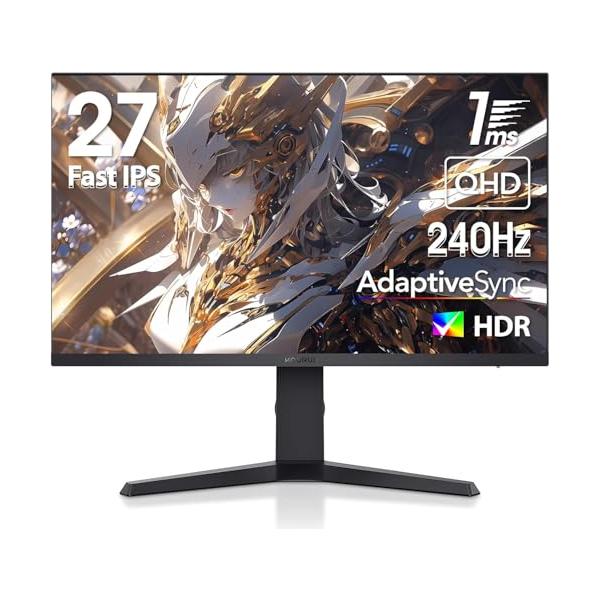 値下げ中❗️KOORUI GN02 27インチ 240Hz ゲーミングモニター 楽天市場】【10%OFFクーポン】KOORUI 27インチ ☆240Hz 1ms ゲーミング