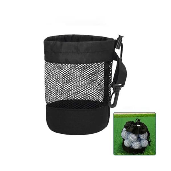 ZUNNY HJERBOF ゴルフボールケース、ゴルフボールポーチ、 20個入れ