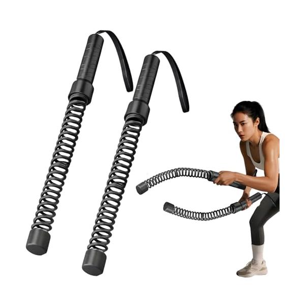 ブラック/ブラック/-・Color:ブラック・フィットネス機器全長約47cm片手で1本のロープを握ることで腕のトレーニングに集中でき、2本のロープを使用すれば上半身全体を効率的に強化できます。このロープは筋力トレーニング、筋肉形成、格闘技な...