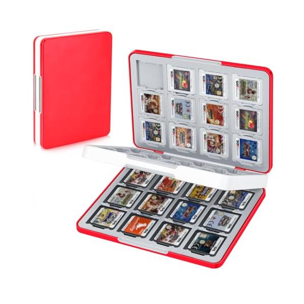 レッド/-/-・パッケージ個数:1・対応カードこれは3DS/DSソフト専用の収納ケースで、3DS/DSソフトをすっきり収納できます。さまざまなカートリッジの収納ニーズを満たします。・大容量収納この3DS/DSソフトケースは最大48個の3DS...