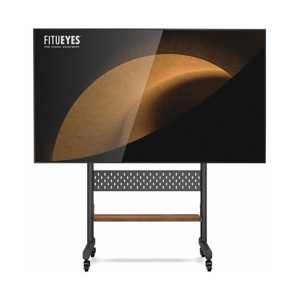 ウォールナット/-/K-A207204WD-J・Color:ウォールナット・??これですずっと探しているテレビスタンド。家を飾る、どこでも動く。・商品仕様本体サイズ約：幅748×奥行446×高さ1036~1406mm　本体重量：12.9kg...