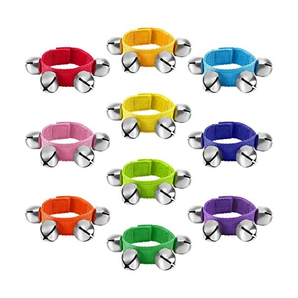カラフル/-/-・Color:カラフル・パッケージ個数:1・セット内容リングベル×10個・使いやすいこれらのリングベルはマジックテープ式のデザイン、調節可能で使いやすいです。・優れた耐久性リストベルはスチール製の鈴を採用し、頑丈で変形しにく...