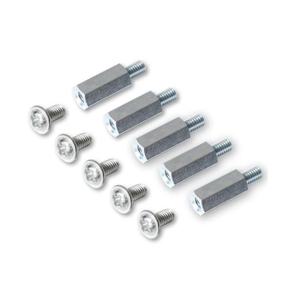 -/SP020-04S/-・VESA取付メネジ延長用：VESAコネクターがモニターの凹部に干渉する場合や湾曲モニターなど、メネジ位置をオフセットさせる必要がある場合に使用するM4スチールスペーサーです。・長さ15mmのM4スチール製スペーサ...