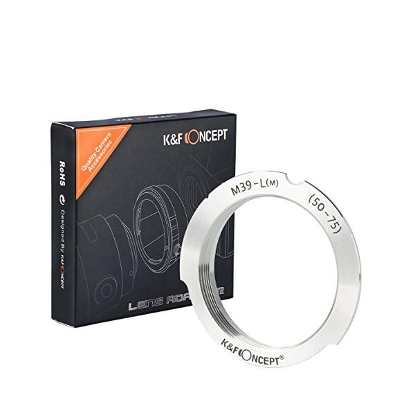 -/M39-L/M50-75/-・Size:M39-L/M50-75・パッケージ個数:1・ライカ対応L39マウントレンズをLecia対応 Mマウントカメラボディに取り付けるアダプターです。・対応レンズ：焦点距離50-75mmのLマウントレン...