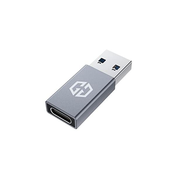 他サイト： GRAUGEAR USB-C to USB-A 変換アダプタ10Gbps高速転送・USB3.2 Gen2Type-Cメス to USB-Aオスの商品画像