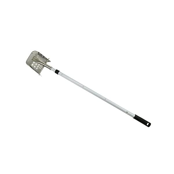 深型シルバー/ブラウン/柄の長さ:950mm~1450mm/1450mm・Size:柄の長さ:950mm~1450mmStyle:深型・特徴:U型形状のため、U字溝の底にぴったりフィットし泥やゴミなども残さずすくえる・全長:約950〜145...