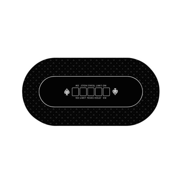 ブラック/120x60cm/-・表面は良質な素材でできており、滑らかでストレスなくゲームをプレイできます。フェルト素材のように毛羽立ちする事やシワになることもありません。デザインはデジタルプリントされておりで退色する事もありません。・裏面は...